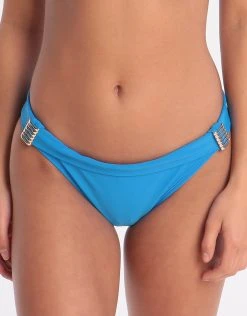 WEST SEVENTY NINE Banded Bikini Bottom - Sky Blue