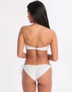 WEST SEVENTY NINE Tie Side Cheeky Bikini Bottom - White -Pitusa Shop 78388 WSN 1 6 9791b152 0652 405d 8dfd d55347500eba