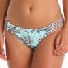 Banana Moon Palmco Zumma Ladder Side Hipster Bikini Bottom - Lagoon