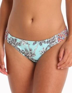 Banana Moon Palmco Zumma Ladder Side Hipster Bikini Bottom - Lagoon