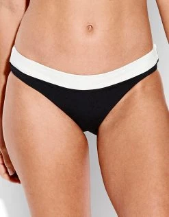 Seafolly Pop Block Hipster Bikini Bottom - Black