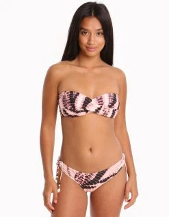 Watercult Batik Beach Loop Side Hipster Bikini Bottom - Pink Sand -Pitusa Shop 79397 WC 1 2