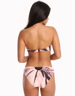 Watercult Batik Beach Loop Side Hipster Bikini Bottom - Pink Sand -Pitusa Shop 79397 WC 1 4
