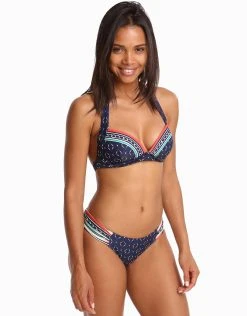 Jets Riviera 50s Moulded Bikini Top - Ink/White 8 Jets Riviera 50s Moulded Bikini Top - Ink/White -Pitusa Shop 80373 JETS 1 3