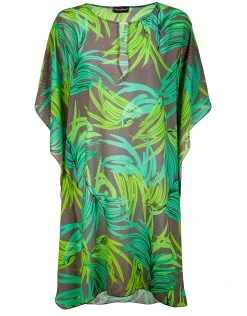 Charmline Green Vibe Kaftan - Bamboo Green