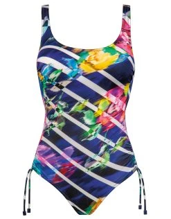 Charmline Flower Glow Adjustable Swimsuit - Maritim Neon