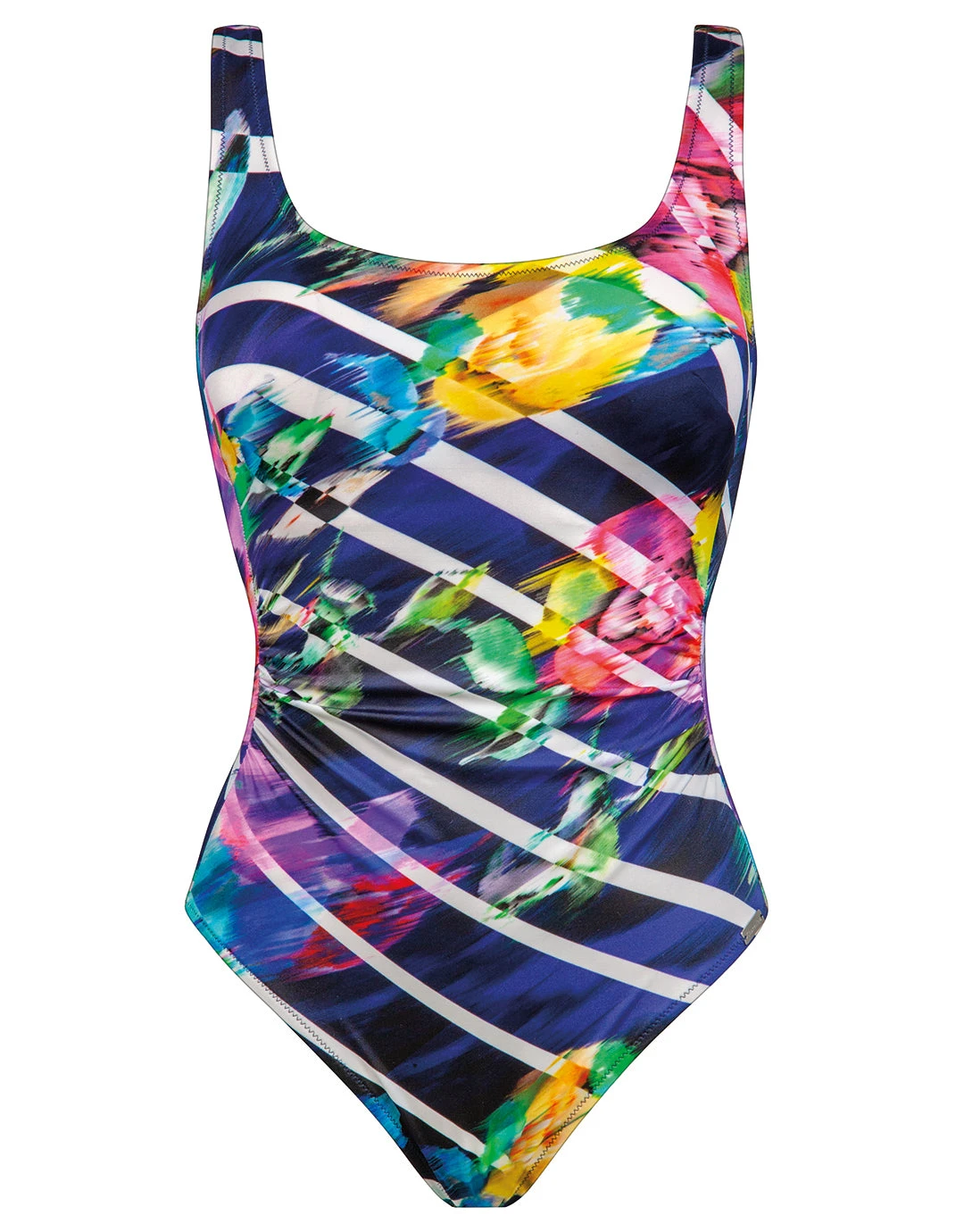 Charmline Flower Glow Swimsuit - Maritim Neon 1 Charmline Flower Glow Swimsuit - Maritim Neon