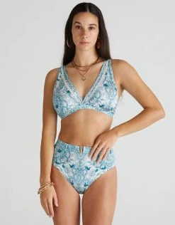 Aqua Blu Eternal Ashley D/DD Bikini Top - Multi 8 Aqua Blu Eternal Ashley D/DD Bikini Top - Multi -Pitusa Shop Aqua Blu Australia Womens Swimwear Eternal A21071ET A21077ET FL