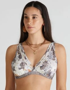Aqua Blu Kismet Ashley D/DD Bikini Top - Multi
