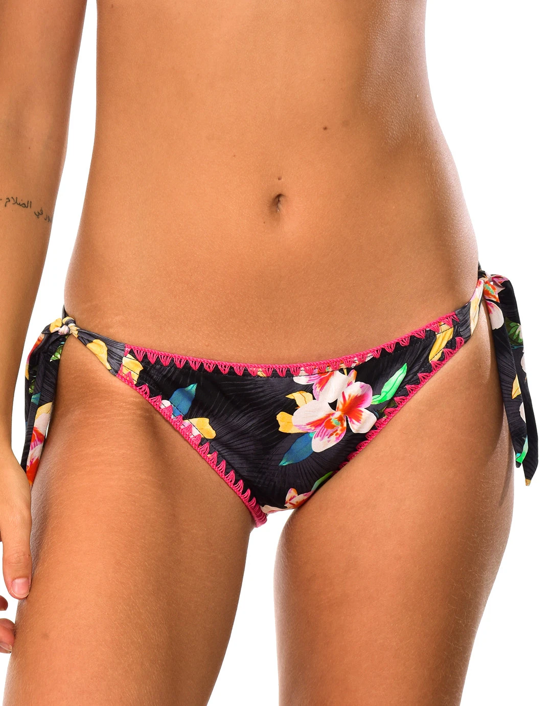Banana Moon Mandalay Dimka Tie Bikini Bottom - Black 1 Banana Moon Mandalay Dimka Tie Bikini Bottom - Black