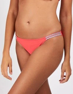 Banana Moon Sunspring Cuxa Hipster Bikini Bottom - Coral
