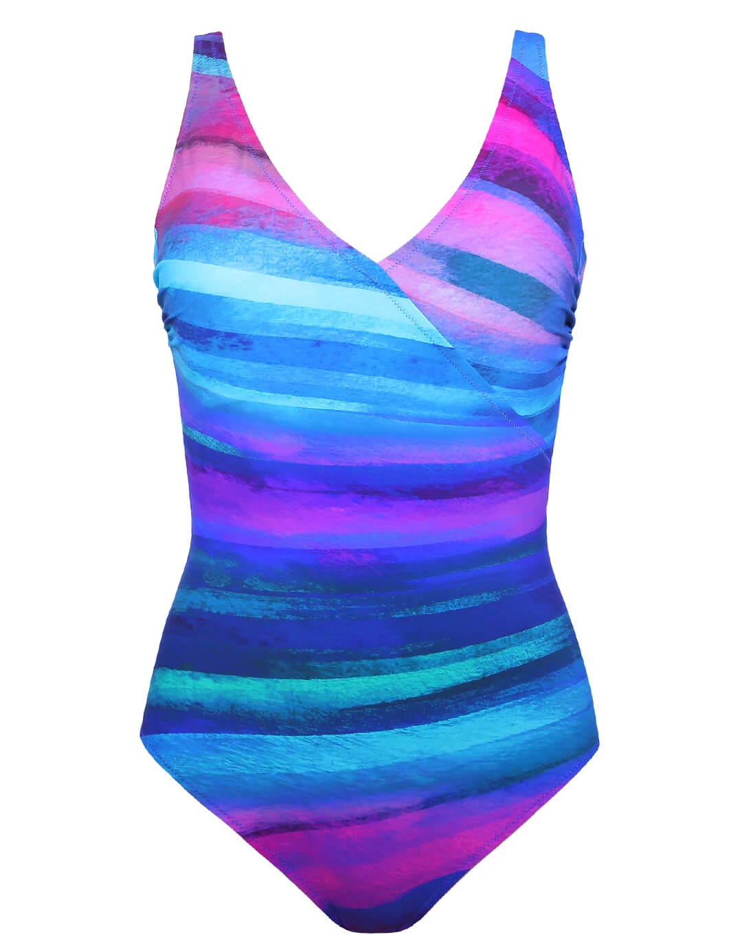 Gottex Midnight Light Surplice Swimsuit - Multi 1 Gottex Midnight Light Surplice Swimsuit - Multi