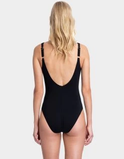 Gottex Cabaret Round Neck Swimsuit - Black -Pitusa Shop GTX Cabaret Tank Back