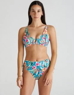 HEAVEN Melody Cara Bralette Bikini Top - Multi -Pitusa Shop Heaven Melody H21021ME H21025ME FL