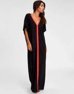 Pitusa Inca Abaya Dress - Black
