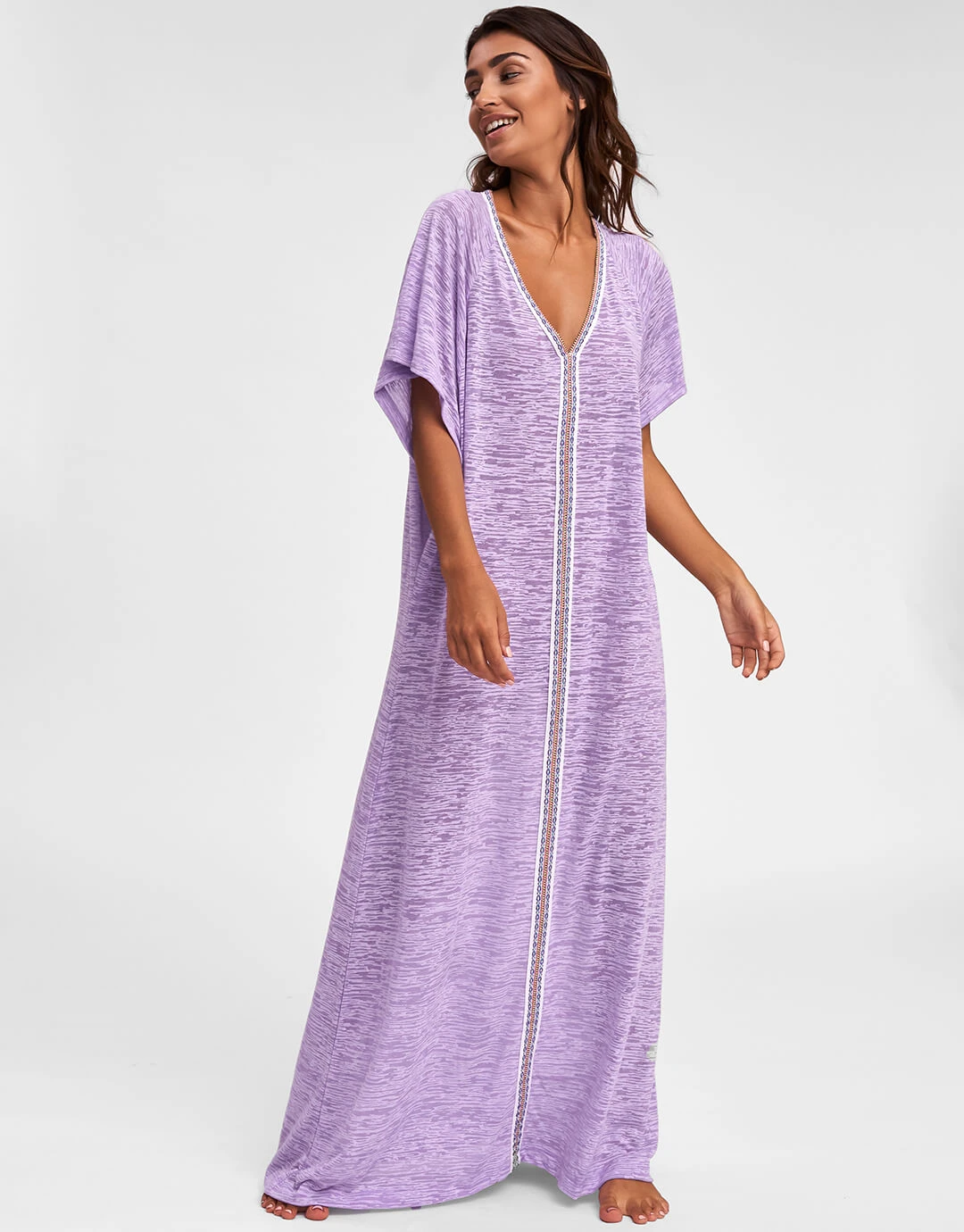 Pitusa Inca Abaya Dress - Lavender 1 Pitusa Inca Abaya Dress - Lavender