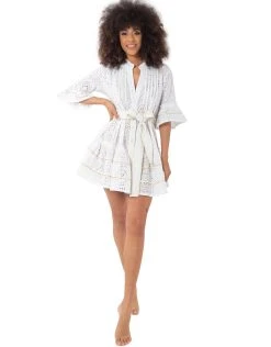 Iconique Aura Mini Dress - White
