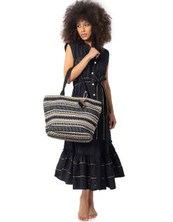 Iconique Iris Sleeveless Maxi Dress - Black -Pitusa Shop IC23 014 black