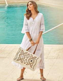 Iconique Viola Maxi Dress - White