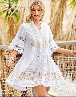 Iconique Erika Dress - White