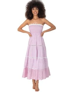 Iconique Joy Bandeau Maxi Dress - Pink