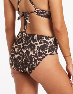 Jets Allure Fold Down Bikini Pant - Black -Pitusa Shop J3928 Black 5