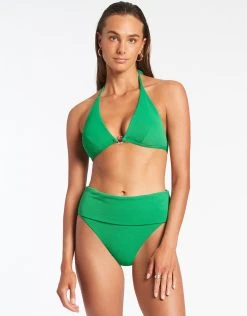 Jets Isla Rib Halter Bikini Top - Green 7 Jets Isla Rib Halter Bikini Top - Green -Pitusa Shop J3995 Emerald 5 06fc931f 1139 480c bc6d 7fdc717b4afb