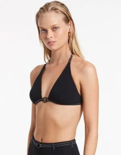 Jets Signature Halter Bikini Top - Black 8 Jets Signature Halter Bikini Top - Black -Pitusa Shop J40455 Black 32 a2b78df8 b5bd 40c5 aa07 483fd448a03e