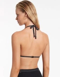 Jets Signature Halter Bikini Top - Black 9 Jets Signature Halter Bikini Top - Black -Pitusa Shop J40455 Black 42 1f29de18 eadc 4dc8 8caa 8d91391817f0