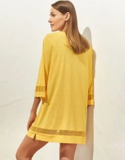 MARYAN MEHLHORN Midi Tunic - Mimosa 5 MARYAN MEHLHORN Midi Tunic - Mimosa -Pitusa Shop MM Tunic MIMOSA Back