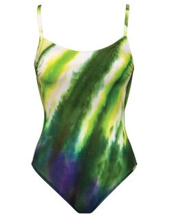 MARYAN MEHLHORN Waterflow Tank Swimsuit