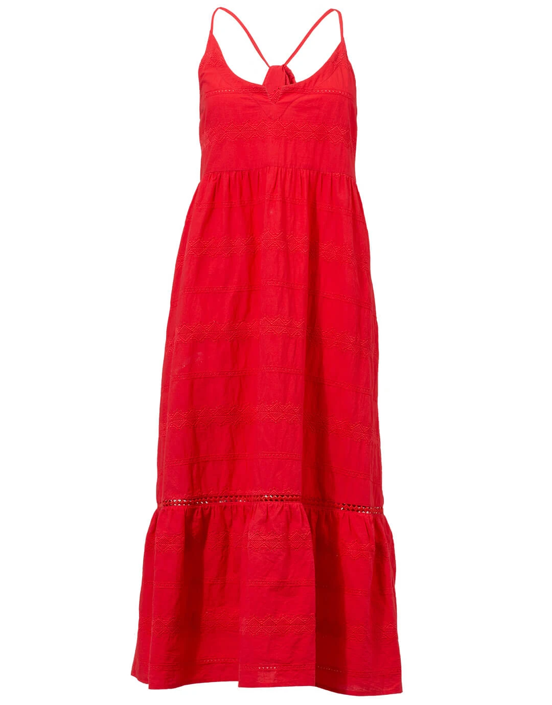 Heidi Klein Numana Scoop Neck Dress - Red 1 Heidi Klein Numana Scoop Neck Dress - Red