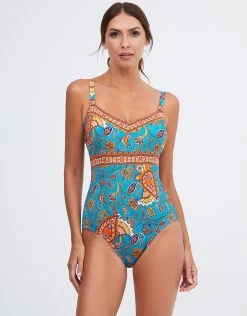 Nuria Ferrer Ornela V Neck Swimsuit - Multi