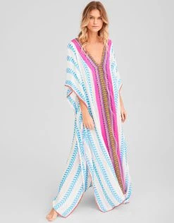 Pitusa Indian Thobe Kaftan - Blue