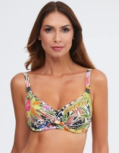 Nuria Ferrer Palm Underwired Bikini Top - Multi