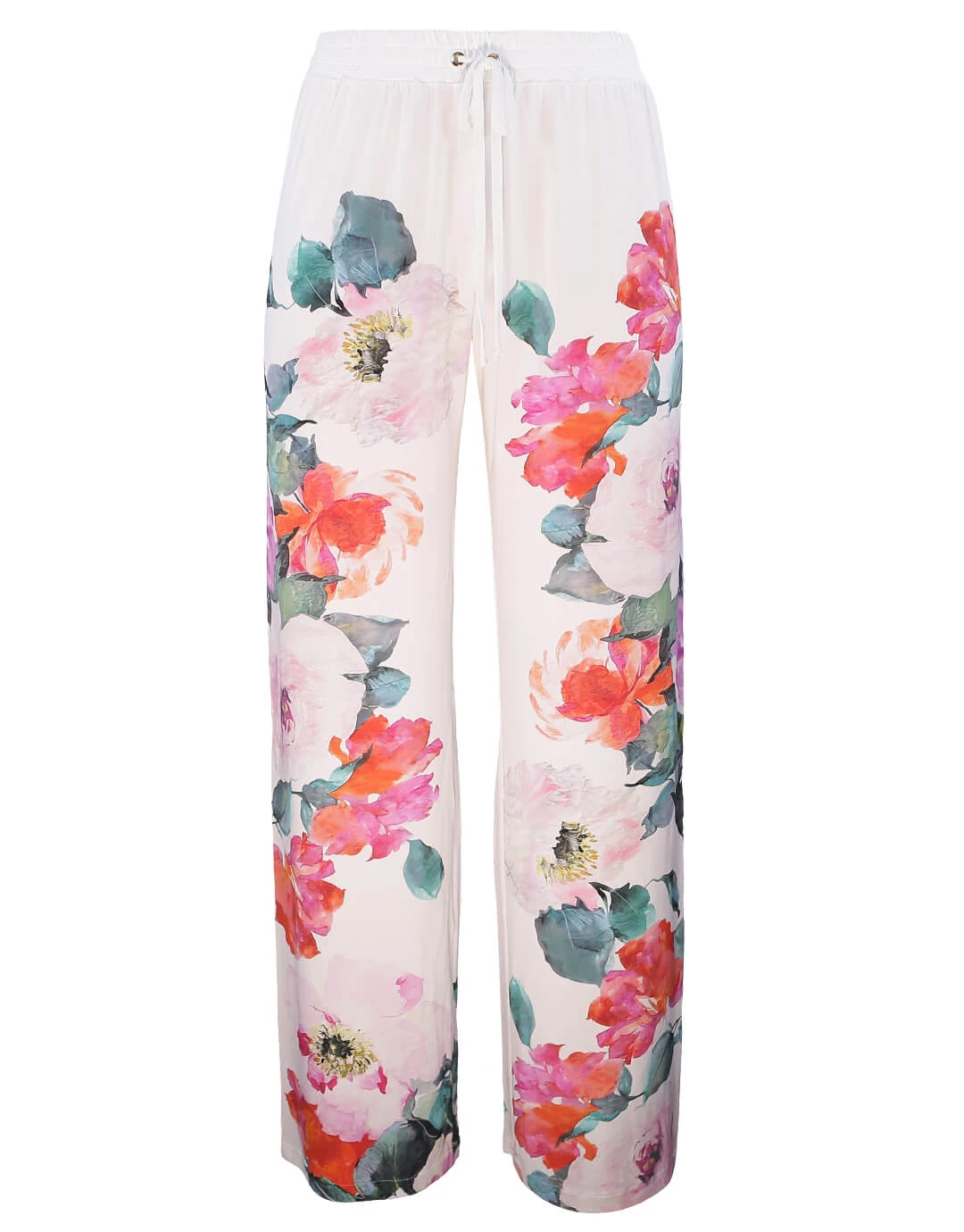 ROIDAL Melania Beach Trouser - Floral Multi 1 ROIDAL Melania Beach Trouser - Floral Multi