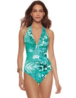 ROIDAL Mentha Halter Swimsuit - Green 7 ROIDAL Mentha Halter Swimsuit - Green -Pitusa Shop ROIDAL Mentha 345 01 TAHITI