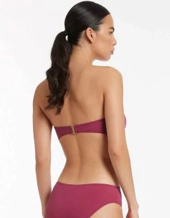 Jetset U Trim Bandeau Bikini Top - Orchid -Pitusa Shop S60 J40256Orchid J3775Orchid 21638 JETS D2 1282