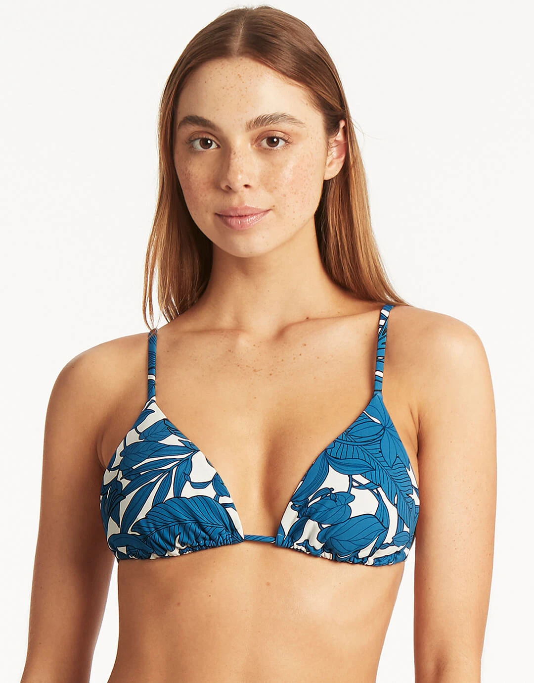 Sea Level Retreat Tri Bikini Top - Lagoon 1 Sea Level Retreat Tri Bikini Top - Lagoon