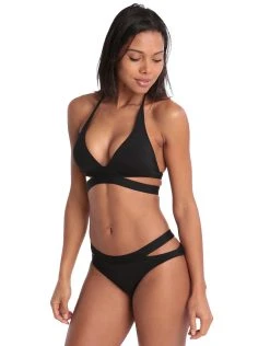 Seafolly Active Split Band Hipster Bikini Bottom - Black 7 Seafolly Active Split Band Hipster Bikini Bottom - Black -Pitusa Shop SF Active SPLITBIKINI Blk SIDE cd3c3b63 c44f 4745 a29e 6a682c5d3b71