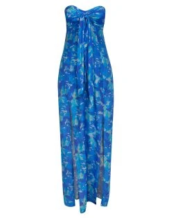 ViX Yves Alexia Long Dress - Blue