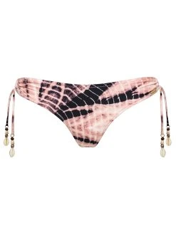 Watercult Batik Beach Loop Side Hipster Bikini Bottom - Pink Sand
