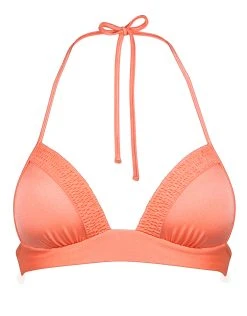Watercult Dazzling Brights B Cup Fixed Tri Bikini Top - Dazzling Blush