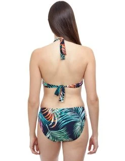 Gottex Profile Tropico Halter Bikini Top - Black -Pitusa Shop X21011B22018 B BACK