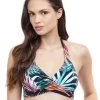Gottex Profile Tropico Halter Bikini Top - Black