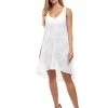 Gottex Profile Sheer Pleasure Mesh Dress - White