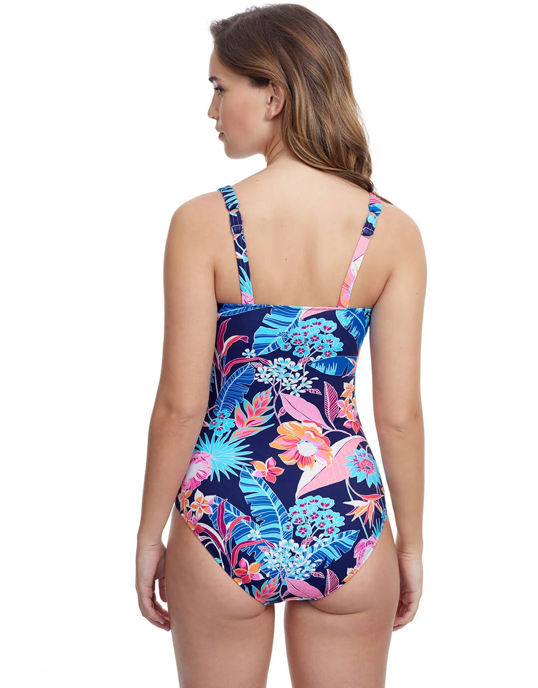 Gottex Profile Bohemian Gypsy D Cup Swimsuit - Navy 3 Gottex Profile Bohemian Gypsy D Cup Swimsuit - Navy - Image 3