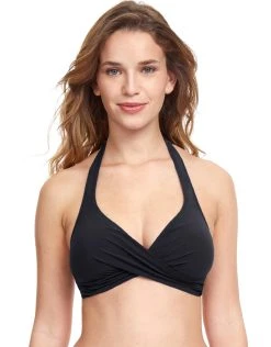 Gottex Profile Tutti Frutti Halter Bikini Top - Black