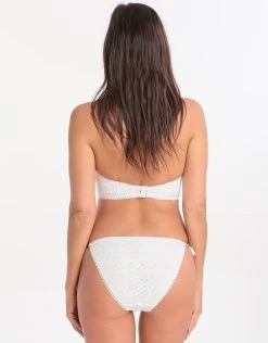 Lepel London White Sands Tie Side Pant - Cream -Pitusa Shop lepel london white sands tie side pant cream 3