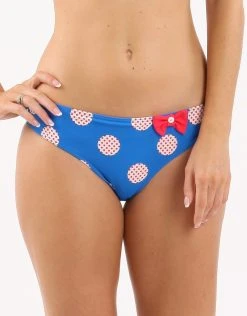 Lepel Minnie Low Rise Pant - Blue And White